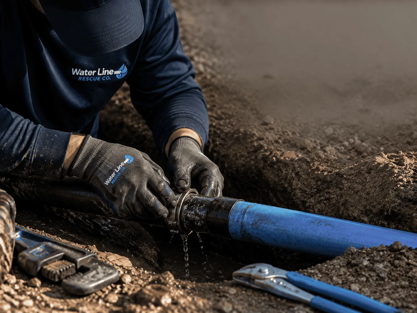 Why choose Water Line Repair in Rozel, KS